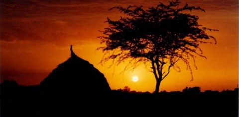 Sunset after the Rains- Aligarh
