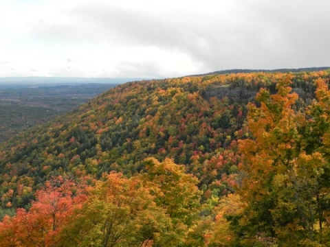 Hang Glider Cliff from High Point Overlook