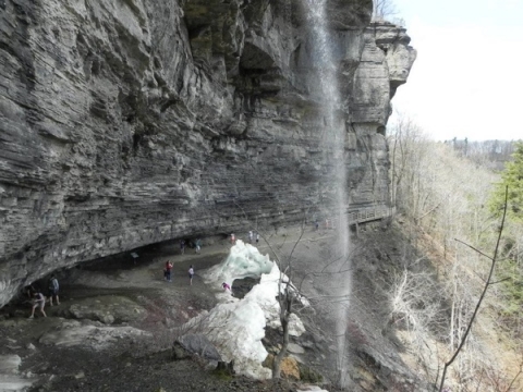 Outlet Falls in May